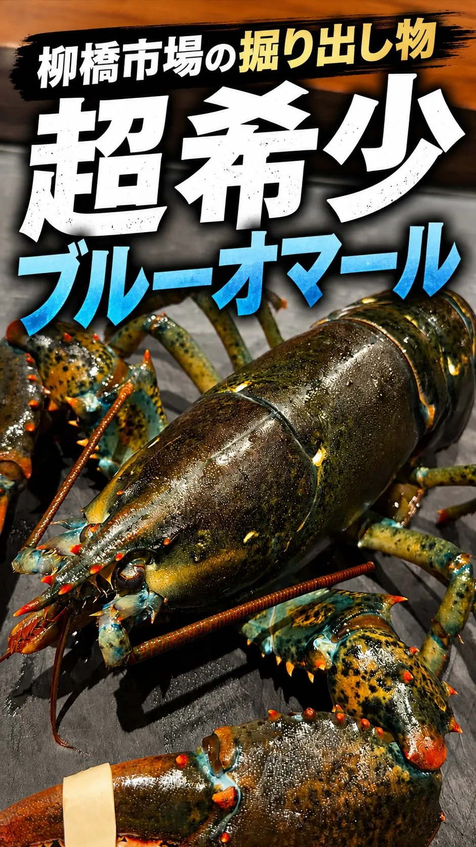 柳橋市場で見つけた、思わず声が出るほどの掘り出し物。